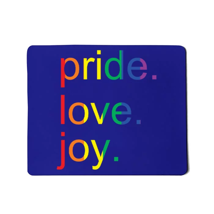 Rainbow Flag Pride Gay Lgbtq+ Gift Mousepad