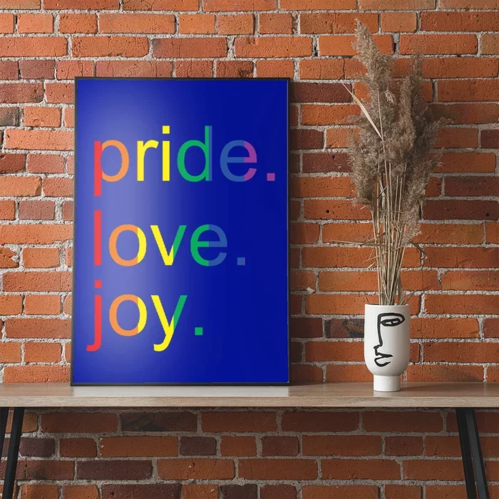 Rainbow Flag Pride Gay Lgbtq+ Gift Poster