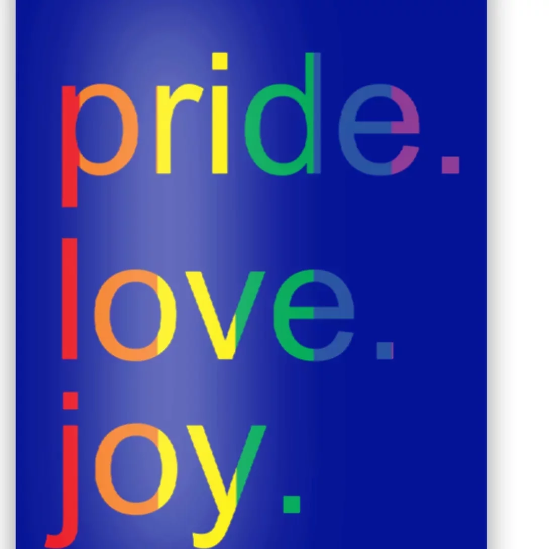 Rainbow Flag Pride Gay Lgbtq+ Gift Poster