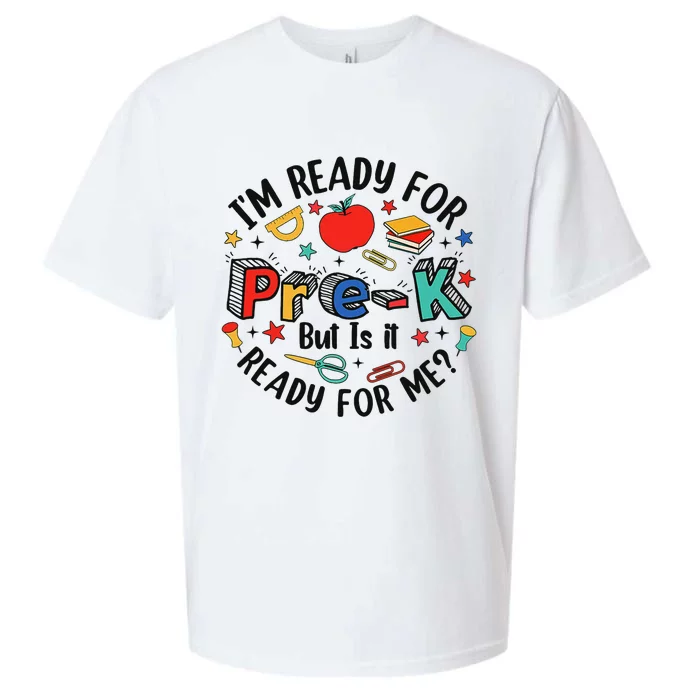 Ready For Prek Is It Ready For Me? Sueded Cloud Jersey T-Shirt