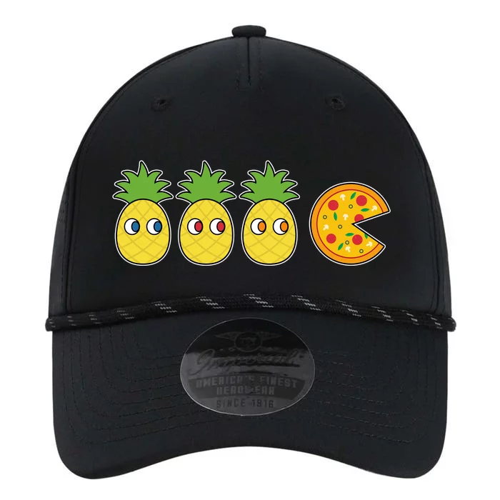 Retro Funny Pineapple Pizza Video Game Performance The Dyno Cap