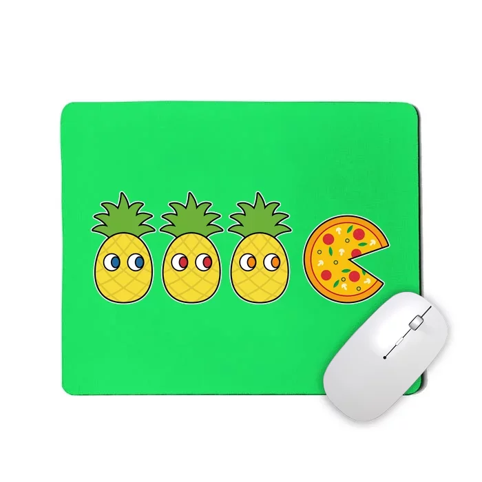 Retro Funny Pineapple Pizza Video Game Mousepad