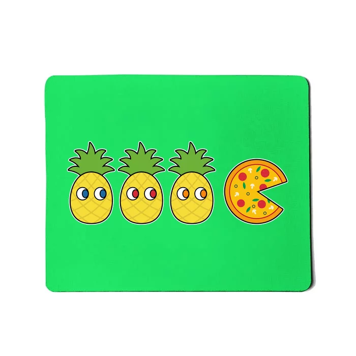 Retro Funny Pineapple Pizza Video Game Mousepad