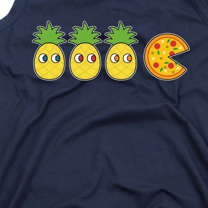 Retro Funny Pineapple Pizza Video Game Tank Top