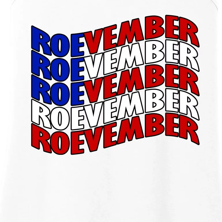 Roevember Feminist Pro Choice November Ladies Essential Tank