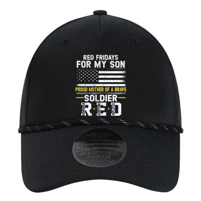 Red Friday Proud Mother Of Military Soldier Son Performance The Dyno Cap