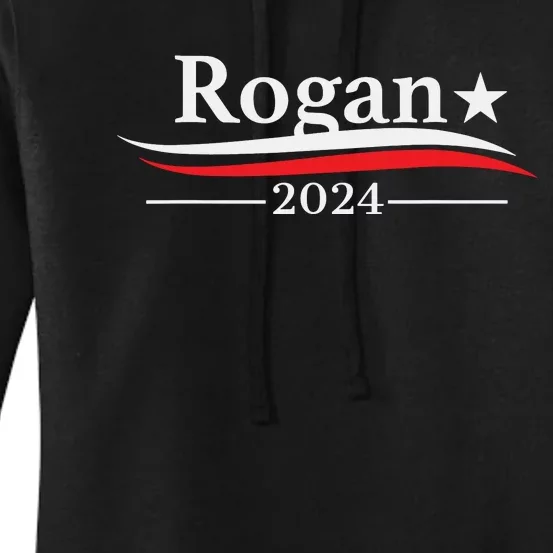 Rogan For President 2024 Women's Pullover Hoodie