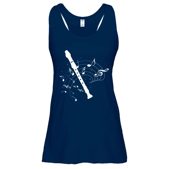 Recorder Flute Player Teacher Ladies Essential Flowy Tank