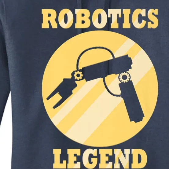 Robotic Funny Quote Engineering Mechanic Meaningful Gift Women's Pullover Hoodie