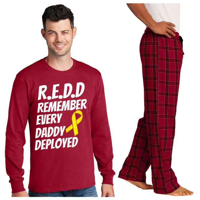 Red Friday Remember Everyone Deployed Military Gift Long Sleeve Pajama Set