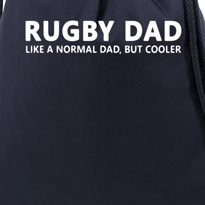 Rugby Father Rugby Dad Drawstring Bag