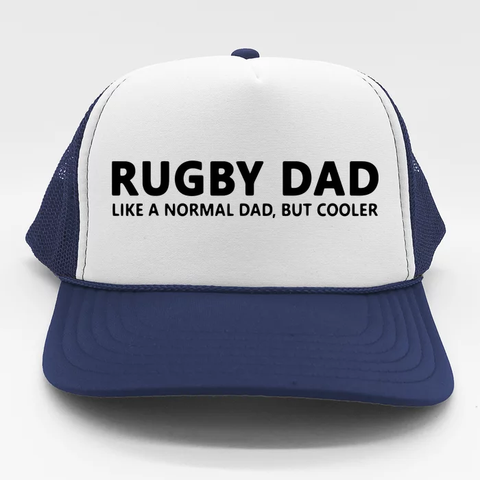 Rugby Father Rugby Dad Trucker Hat