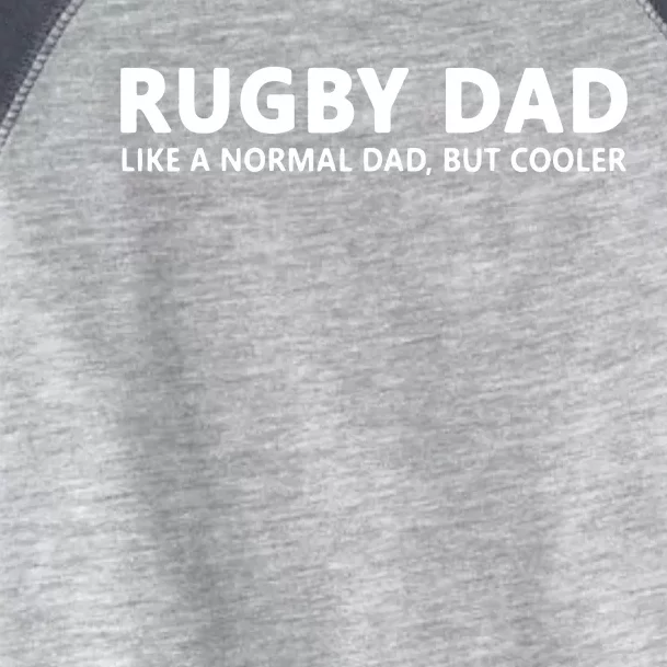 Rugby Father Rugby Dad Toddler Fine Jersey T-Shirt