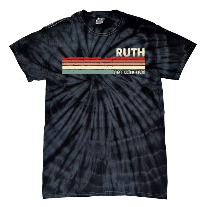 Ruth Funny Retro Vintage Name 80s 90s Tie-Dye T-Shirt