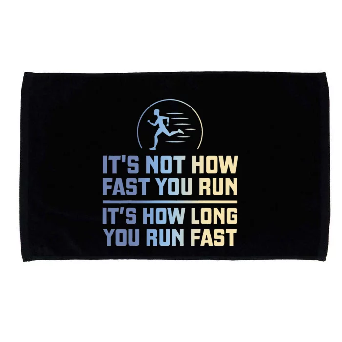 Running for Runners Heartbeat Gift Microfiber Hand Towel