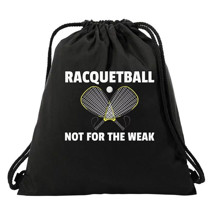 Racquetball Funny Racquetball Okayest Player Drawstring Bag