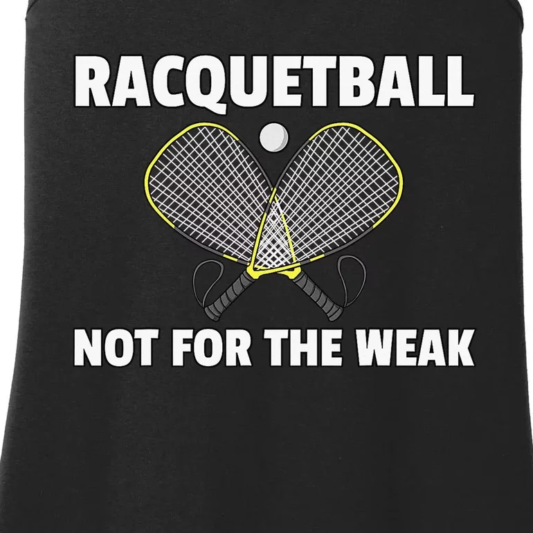 Racquetball Funny Racquetball Okayest Player Ladies Essential Tank