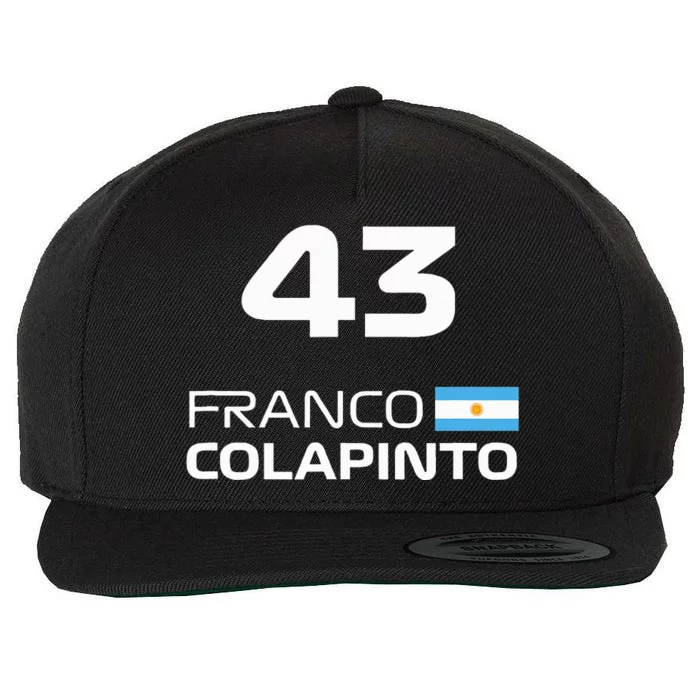 Races Formula Racing Franco Colapinto Wool Snapback Cap