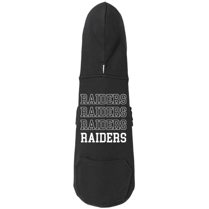 Raiders Fan Doggie 3-End Fleece Hoodie