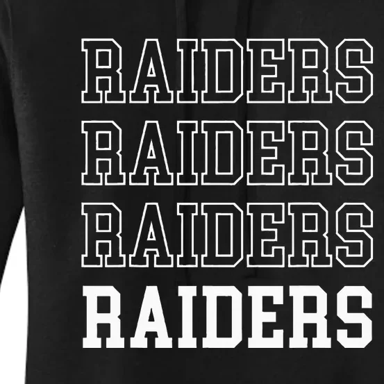 Raiders Fan Women's Pullover Hoodie