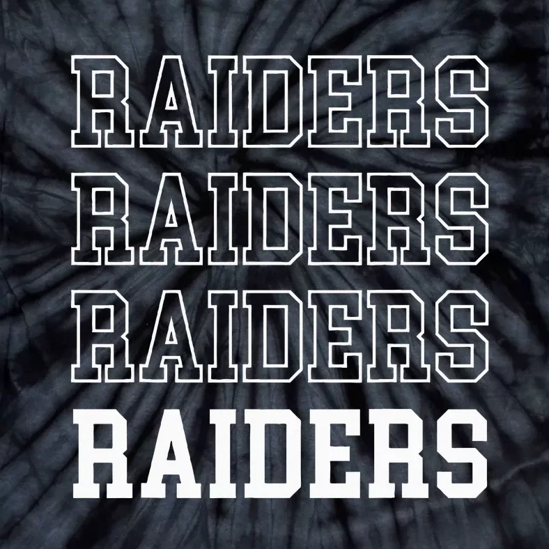 Raiders Fan Tie-Dye T-Shirt