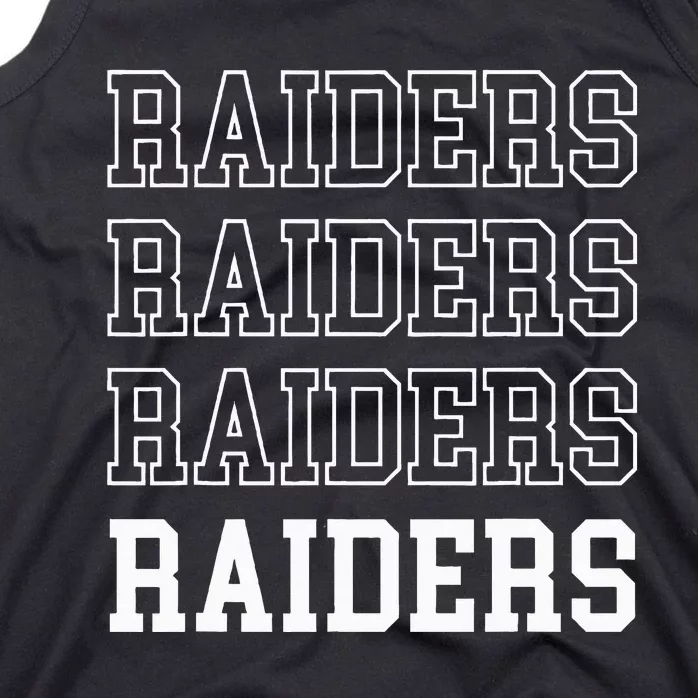 Raiders Fan Tank Top