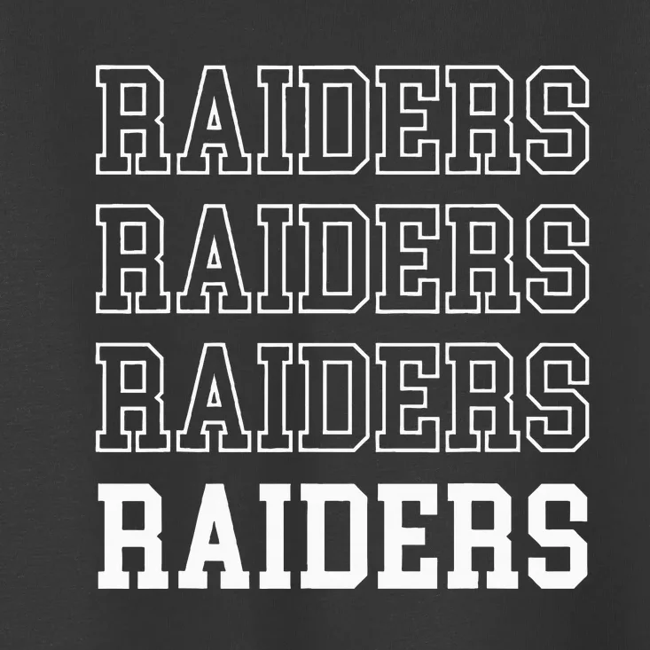 Raiders Fan Toddler T-Shirt