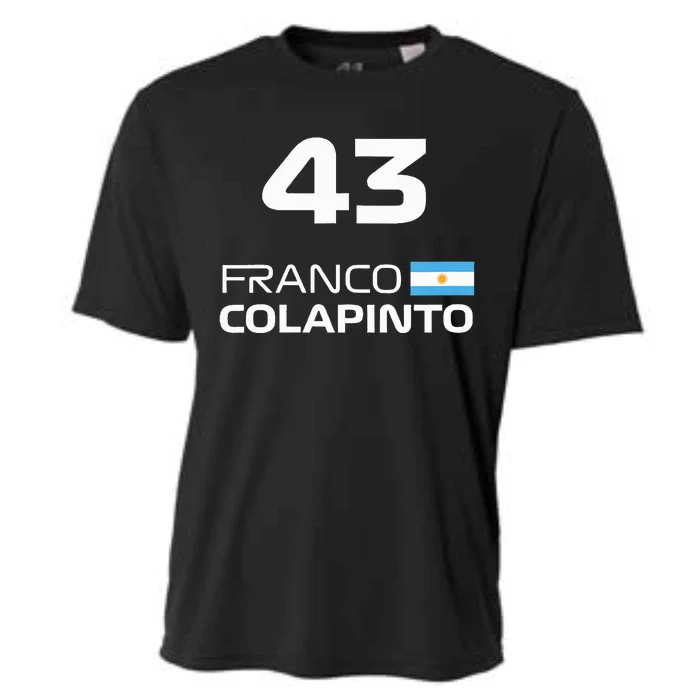 Races Formula Racing Franco Colapinto Cooling Performance Crew T-Shirt