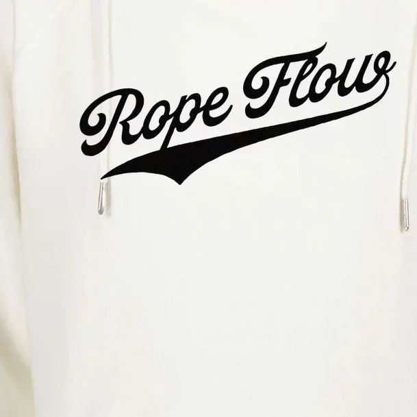 Rope Flow Womens Funnel Neck Pullover Hood