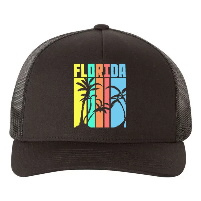 Retro Florida Yupoong Adult 5-Panel Trucker Hat