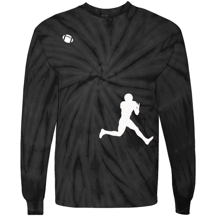 Receiver Football Tie-Dye Long Sleeve Shirt