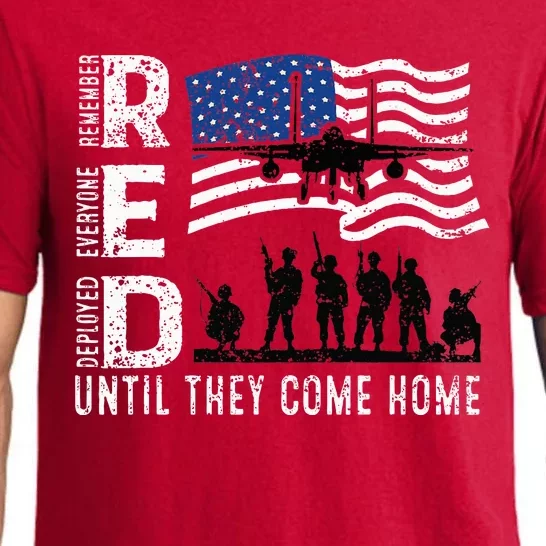 Red Friday Remember Everyone Deployed Until Come Pajama Set