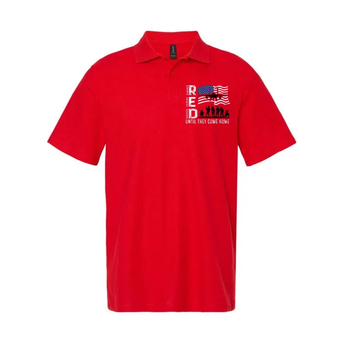 Red Friday Remember Everyone Deployed Until Come Softstyle Adult Sport Polo