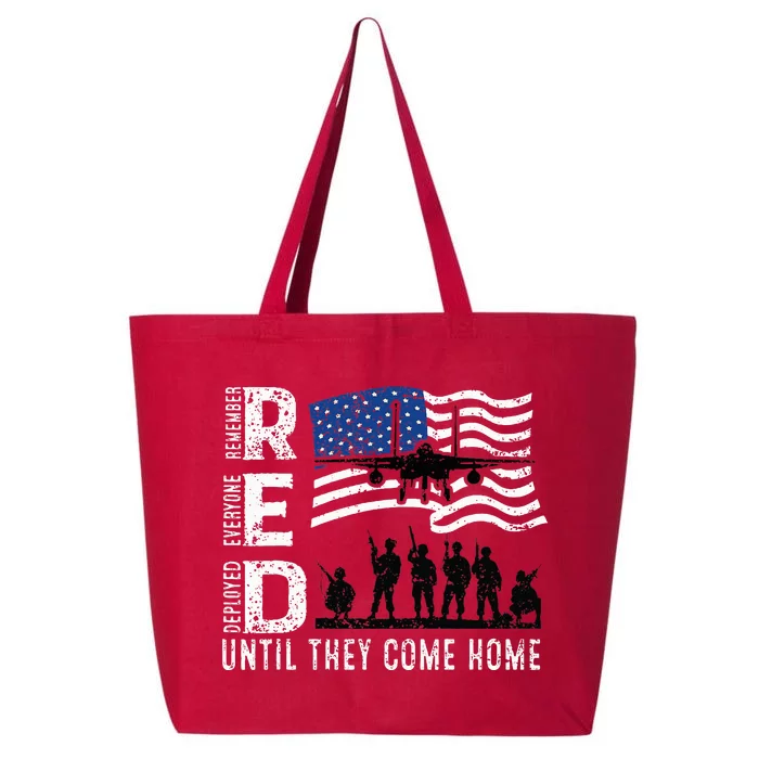 Red Friday Remember Everyone Deployed Until Come 25L Jumbo Tote