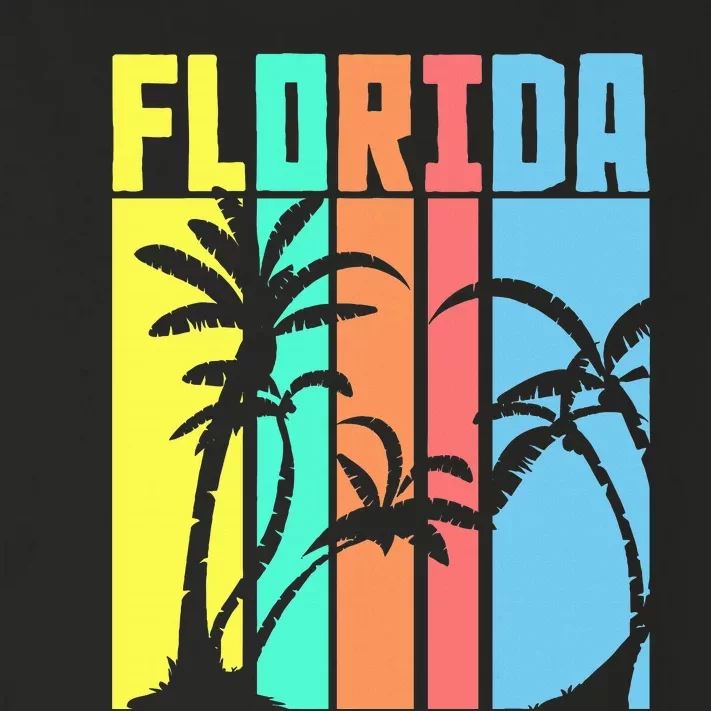 Retro Florida Toddler Long Sleeve Shirt