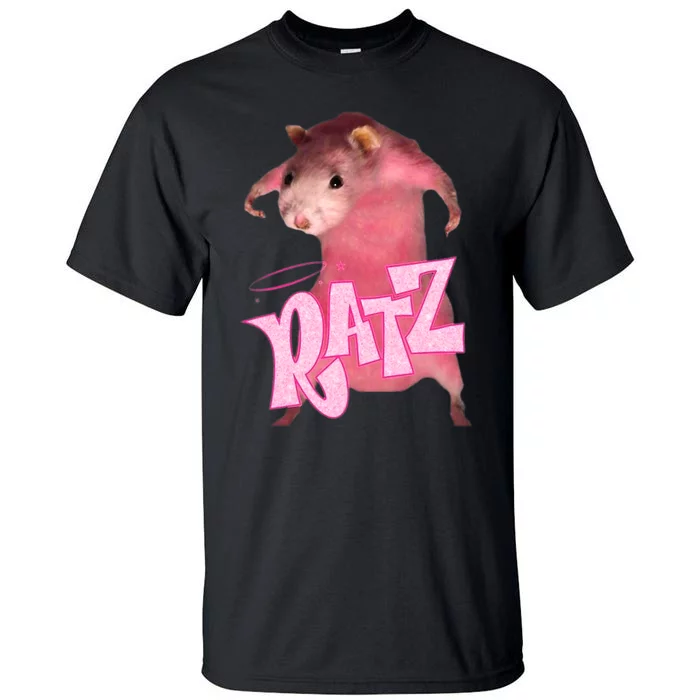 Ratz Funny Rat Funny Mouse Ratz Pink Ratz Mouse Meme Tall T-Shirt