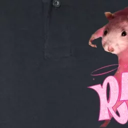 Ratz Funny Rat Funny Mouse Ratz Pink Ratz Mouse Meme Softstyle Adult Sport Polo