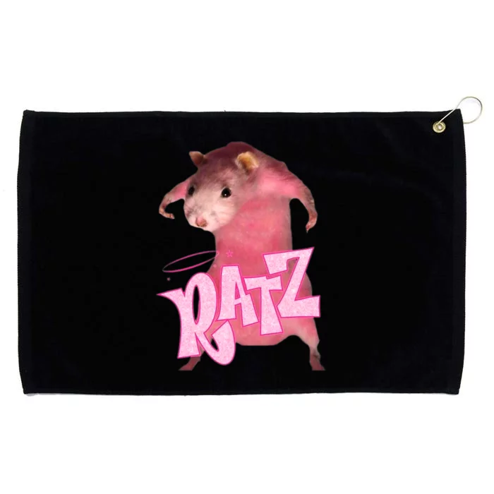 Ratz Funny Rat Funny Mouse Ratz Pink Ratz Mouse Meme Grommeted Golf Towel