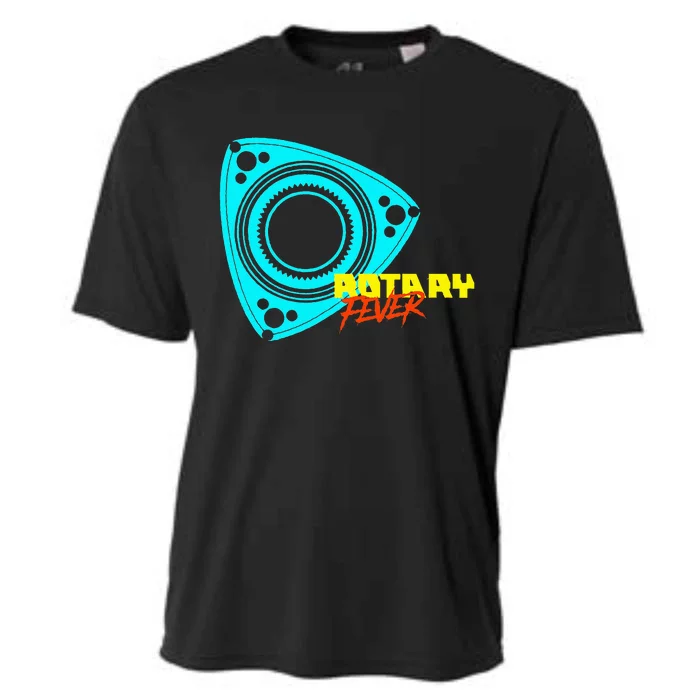 Rotary Fever Rotary Engine Cooling Performance Crew T-Shirt