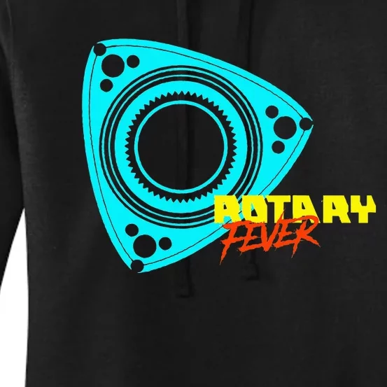 Rotary Fever Rotary Engine Women's Pullover Hoodie