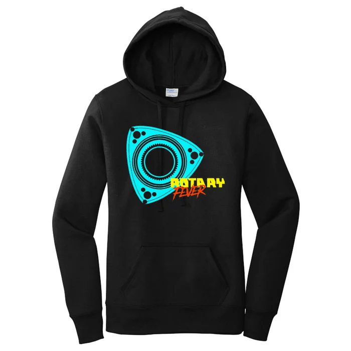 Rotary Fever Rotary Engine Women's Pullover Hoodie