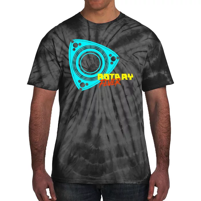 Rotary Fever Rotary Engine Tie-Dye T-Shirt