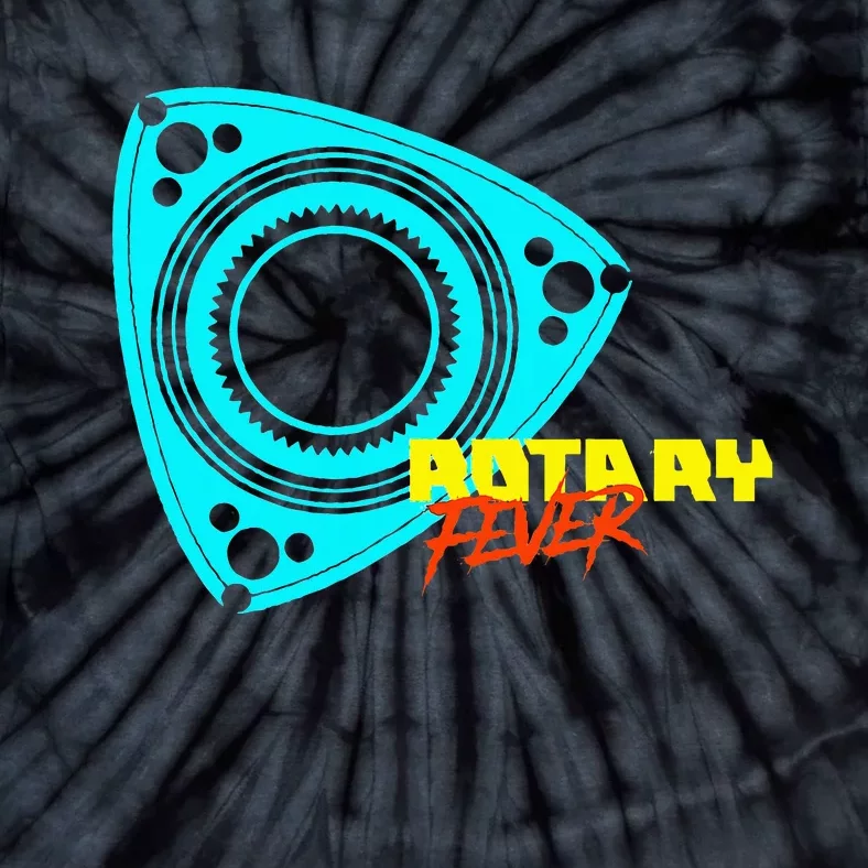 Rotary Fever Rotary Engine Tie-Dye T-Shirt