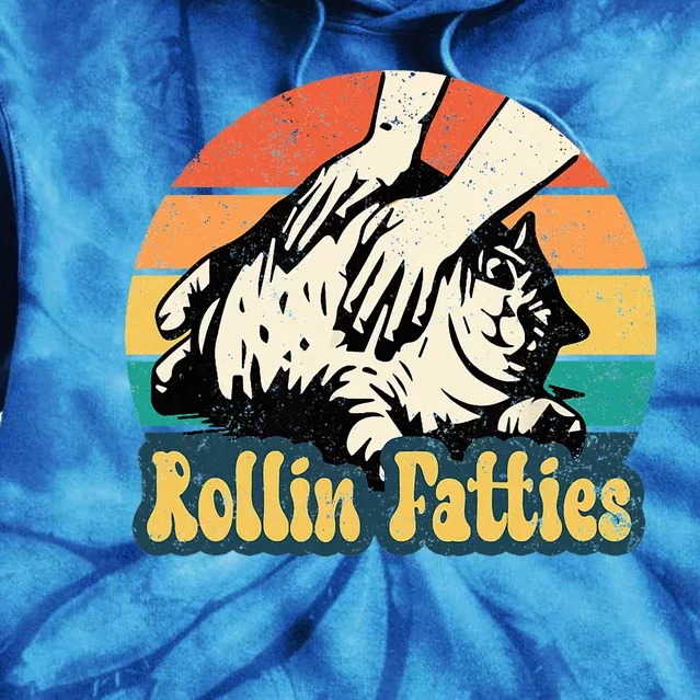 Rollin Fatties Tie Dye Hoodie