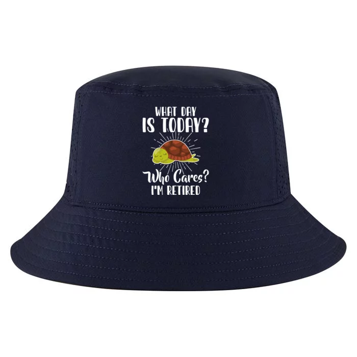 Retired Funny Retirement Gift Cool Comfort Performance Bucket Hat