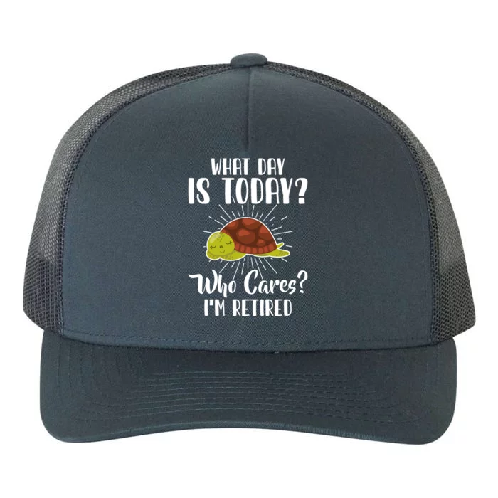 Retired Funny Retirement Gift Yupoong Adult 5-Panel Trucker Hat