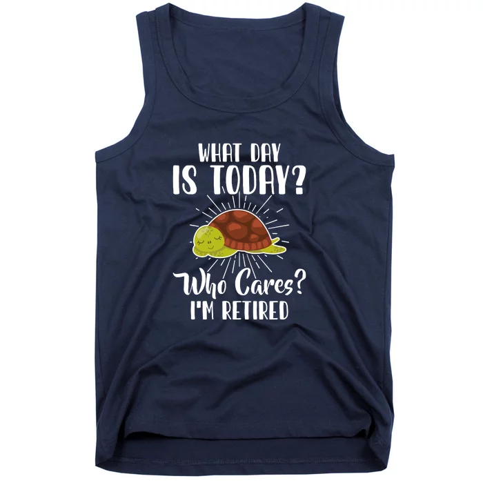 Retired Funny Retirement Gift Tank Top