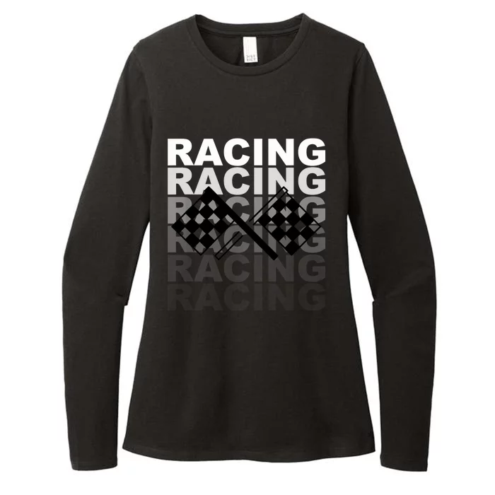 Racing For Race Car Parties Womens CVC Long Sleeve Shirt