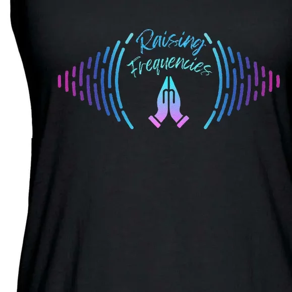 Raising Frequencies Ladies Essential Flowy Tank