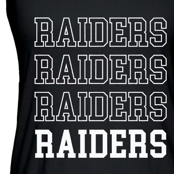 Raiders Fan Ladies Essential Flowy Tank